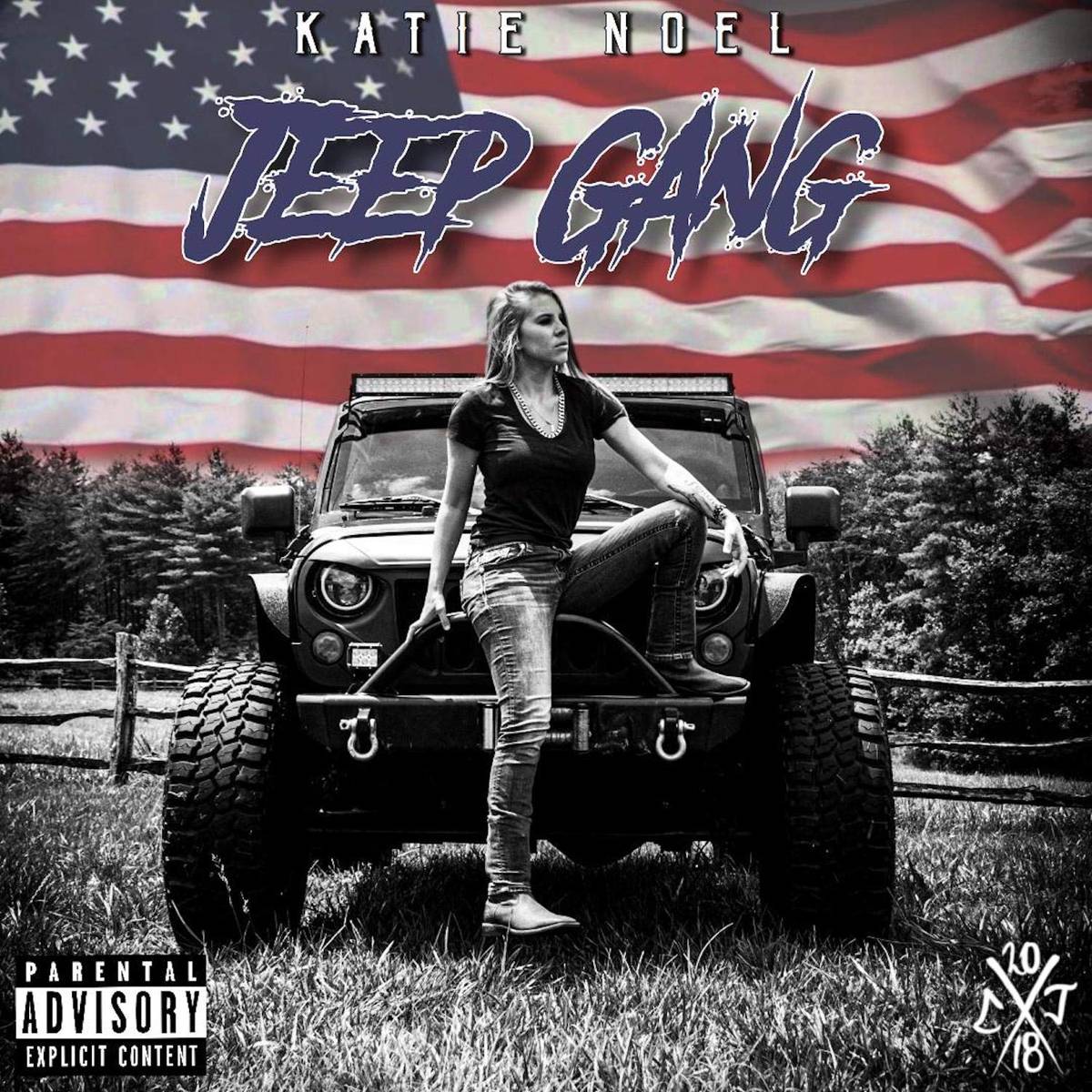 Katie Noel Jeep Gang Explicit – Poster | Canvas Wall Art Print Poster -  Canvas Wall Art Decor