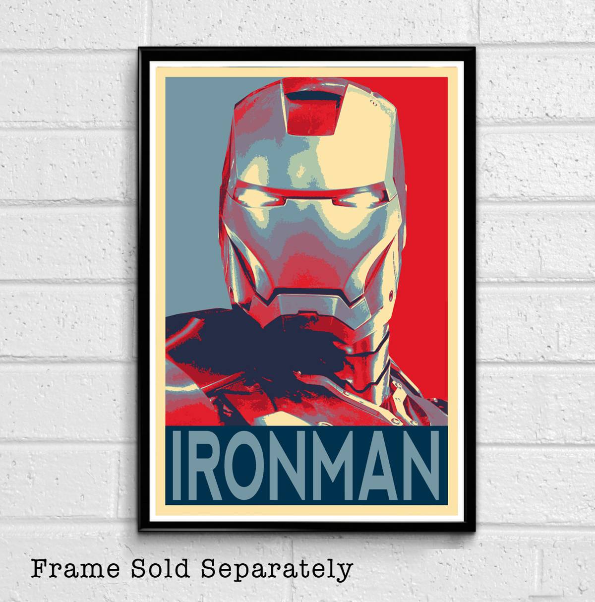 Iron Man Political Poster #2 Illustration - Marvel Avengers Film Movie ...