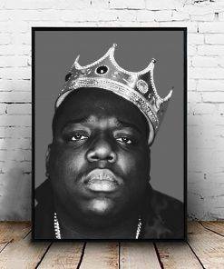 Hip Hop Legend Biggie Smalls Music Art Ready to Hang Wall Art 