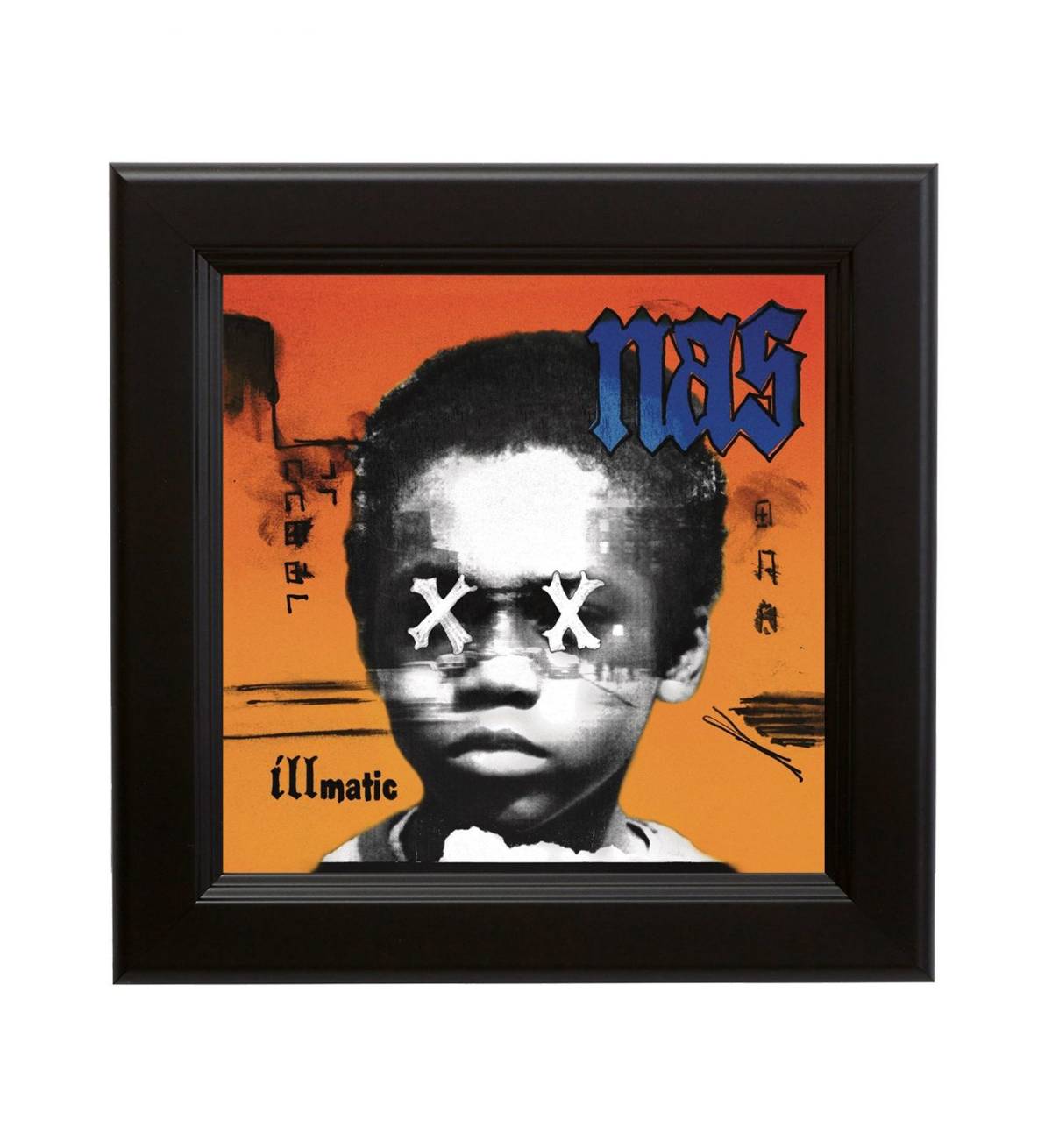 Nas 'Illmatic' Original 20Th Anniversary Album Artwork - Hip Hop - Nas