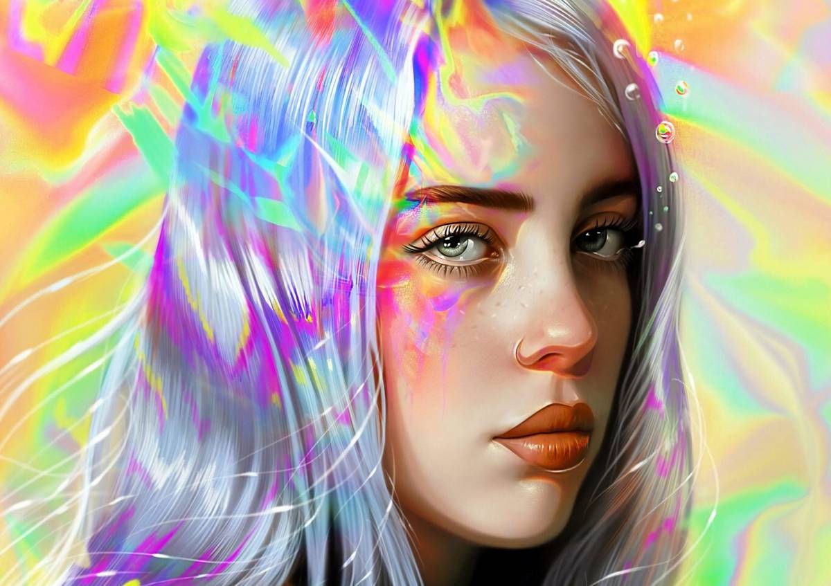 Billie Eilish Wall Art Game – Poster | Canvas Wall Art Print Poster