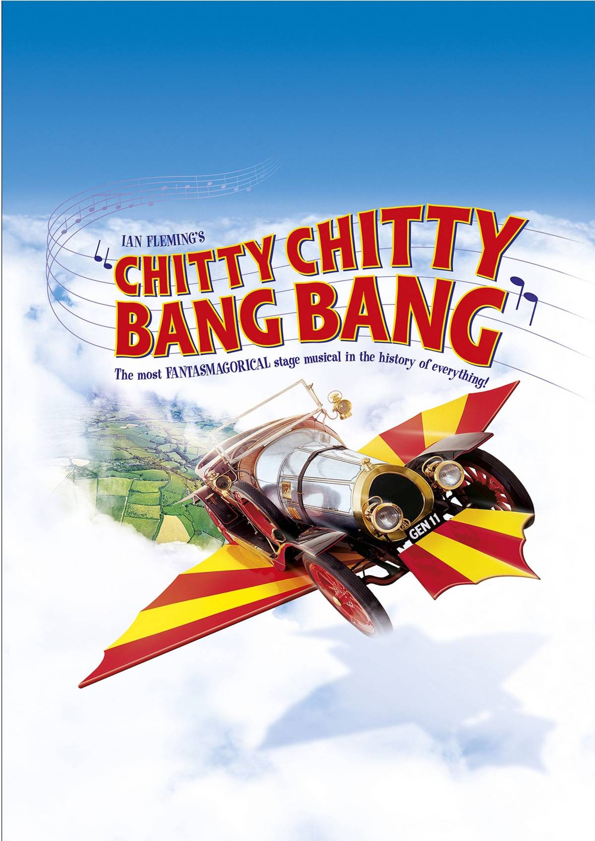 Chitty Chitty Bang Bang The Musical Wall Art Game Art Decor – Poster ...