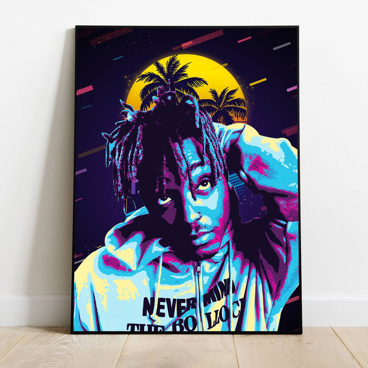 Juice Wrld Art, Vinatge, Personalised, Retro #1 – Poster | Canvas Wall ...