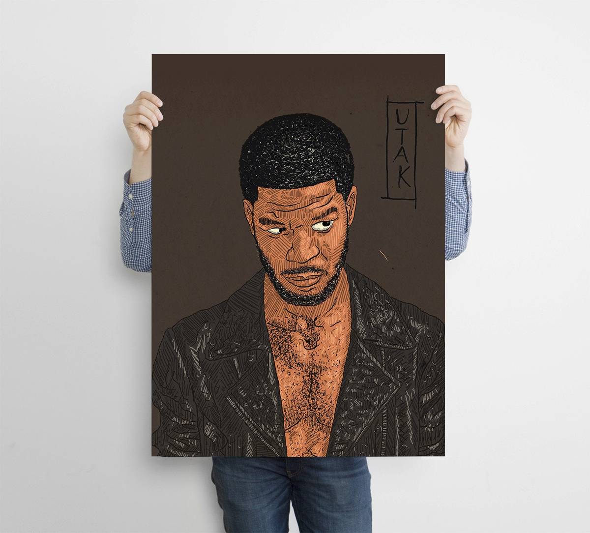 Kid Cudi /Kid Cudi Print Art Gift Birthday/Gift For Him/Gift For Her ...