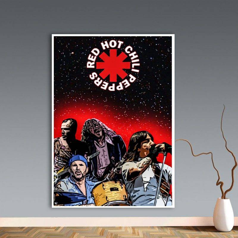 Red Hot Chili Peppers, Red Hot Chili Peppers, Print Art4 – Poster