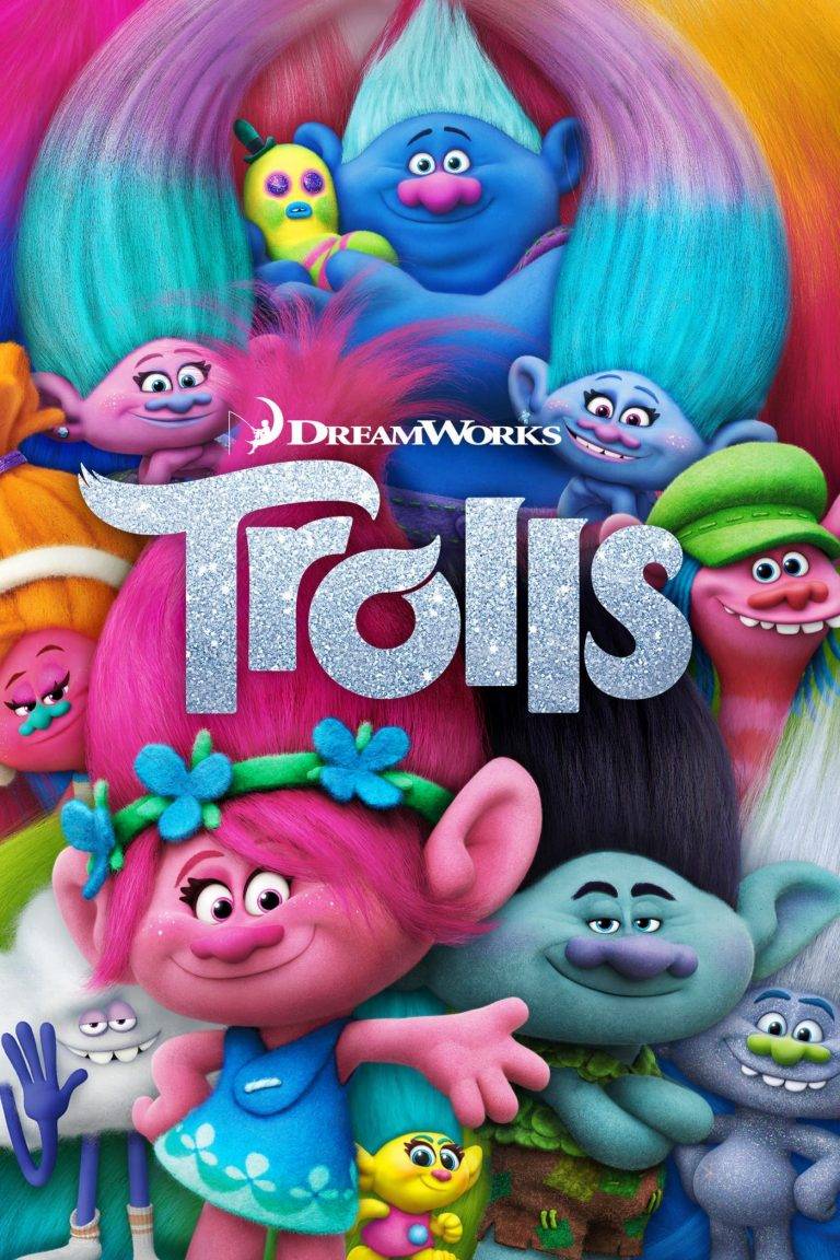 Trolls (2016) Movie Wall Decor – Poster | Canvas Wall Art Print ...