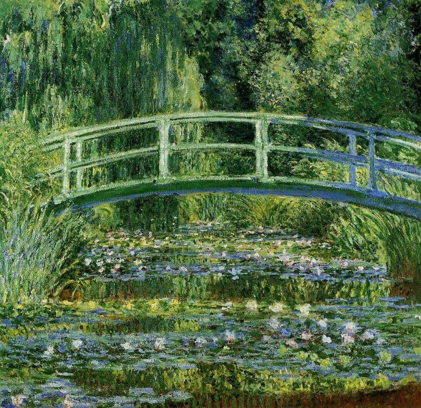 The Japanese Bridge (The Water-Lily Pond) Claude Monet 1897-1899 ...